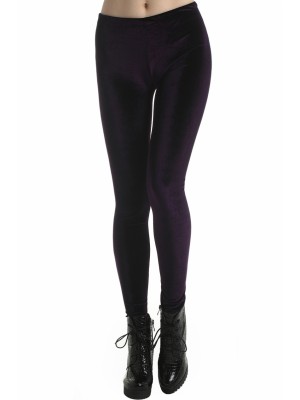 Velvet Purple Leggings