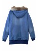 Thicken Fur Winter Denim Coat