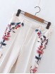 Floral Full Length Bell-Bottoms Pants