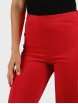 Ruffle Flare Pants RED